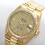 Rolex Oyster Perpetual Day Date President Ref 18238 18K Gold Tapestry Dial